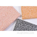 Polyester Two Color Boucle Boucle Bick Faned